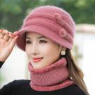Conjunto Chapéu e Cachecól De Inverno Feminino Forrado De Pele Casual Conjunto Chapéu e Cachecól De Inverno Feminino Forrado De Pele Casual