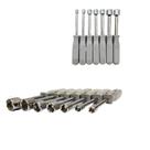 Conjunto Chave Canhão 7 Peça 5 a 12mm Twister Aço Resistente