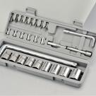 Conjunto Chave De Roda Soquetes Sextavados Titanium 27 Pçs Conjunto Chave De Roda Soquetes Sextavados Titanium 27 Pçs