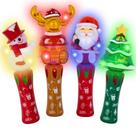 Conjunto Christmas Spinner Wands ArtCreativity Light Up para 4 crianças