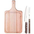 Conjunto Churrasco Simonaggio 350.303.9055.400 3 Peças Madeira