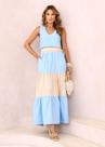 Conjunto Cibele Azul/Crú