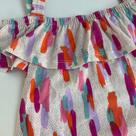 Conjunto Ciganinha e Short em Malha- Estampado Tamanho 8 Menina Conjunto Ciganinha e Short em Malha- Estampado Tamanho 8 Menina