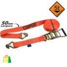 Conjunto Cinta Catraca Amarração Carga Pesada 5T 9 Metros Conjunto Cinta Catraca Amarração Carga Pesada 5T 9 Metros