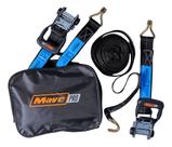 Conjunto Cinta Catraca Mave 6m Amarração Carga 1500kg 40mm Conjunto Cinta Catraca Mave 6m Amarração Carga 1500kg 40mm