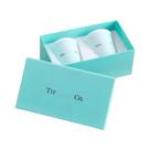 Conjunto Clássico De Cerâmica De Porcelana De Osso Azul, Caneca Para Beber Em Casa, Caixa De