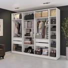 Conjunto Closet Kappesberg Adapt Branco 2 Peças 273cm