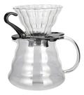Conjunto Coador de Vidro Para Café Com Jarra de Vidro 600ml