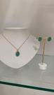 Conjunto colar e brinco