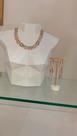 Conjunto colar e brinco