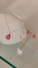 Conjunto colar e brinco