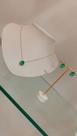 Conjunto colar e brinco