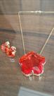 Conjunto colar e brinco