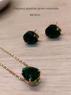 Conjunto Colar e Brinco Semi Joia