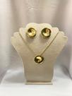Conjunto colar e brincos glamour