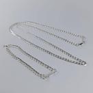 Conjunto Colar E Pulseira Masculina Prata Elo Grumet Um Por Um Exclusivo Premium
