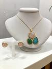 Conjunto Colar Pedras