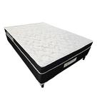 Conjunto Colchão Cama Box Fit Casal Platinum D20 Orthocrin 138x188x49