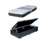 Conjunto Colchão de Molas Castor Class Solteiro + Cama Box Baú Jadmax 88x188 Conjunto Colchão de Molas Castor Class Solteiro + Cama Box Baú Jadmax 88x188