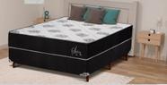 Conjunto Colchão Polar Safira Plus Black + Cama Casal 138 Conjunto Colchão Polar Safira Plus Black + Cama Casal 138