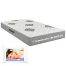 Conjunto Colchão Solteiro Confort Premium D28 + Travesseiro Ortobom Conjunto Colchão Solteiro Confort Premium D28 + Travesseiro Ortobom