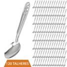 Conjunto Colheres de Sobremesa 120 Peças Restaurante Buffet