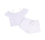 Conjunto Color Girl Blusa Cigana+ Short Menina
