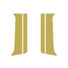 Conjunto Coluna Porta Lisa Para Mercedes Atego Dourado