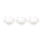 Conjunto com 03 Petisqueiras de Porcelana PCLN-080 - Haüskraft