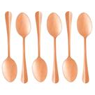 Conjunto com 06 Colheres para Mesa de Aço Inox Positano Rosé 18cm 1277 - Lyor