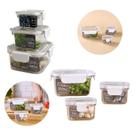 Conjunto com 06 Potes Hermético 50/60/150/160/350/380ml