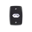 Conjunto com 1 Tomada 2p+t 20a 250v com Placa 4x2