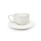 Conjunto Com 12 Xícaras De Chá Porcelana Com Pires 100ML