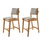 Conjunto com 2 Banquetas Eva Moderna