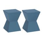 Conjunto com 2 Banquetas Nitro em Polipropileno Lazuli Azul