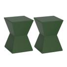 Conjunto com 2 Banquetas Nitro Verde/Alecrim