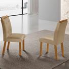 Conjunto com 2 Cadeiras Celine MDF Moderna Mobília