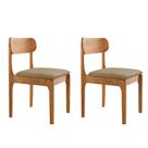 Conjunto com 2 Cadeiras de Jantar Star Moderna Mobília Conjunto com 2 Cadeiras de Jantar Star Moderna Mobília
