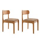 Conjunto com 2 Cadeiras de Jantar Star Moderna Mobília Conjunto com 2 Cadeiras de Jantar Star Moderna Mobília