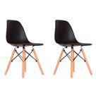 Conjunto com 2 Cadeiras Eames Quilmes Preto Conjunto com 2 Cadeiras Eames Quilmes Preto