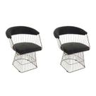 Conjunto com 2 Cadeiras para Sala de Estar Wp Conjunto com 2 Cadeiras para Sala de Estar Wp