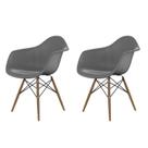 Conjunto com 2 Cadeiras para Sala de Jantar Arm Dsw