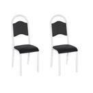 Conjunto com 2 Cadeiras para Sala de Jantar Cris Conjunto com 2 Cadeiras para Sala de Jantar Cris