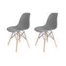 Conjunto com 2 Cadeiras para Sala de Jantar Eames Pp Dsw