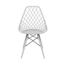 Conjunto com 2 Cadeiras para Sala de Jantar Kayla Dsw Inj