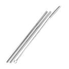 Conjunto com 2 Canudos Reutilizáveis e Escova em Inox - Mimo Style - AC19023 Conjunto com 2 Canudos Reutilizáveis e Escova em Inox - Mimo Style - AC19023