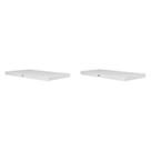 Conjunto com 2 colchões 1 Solteiro e 1 Auxiliar Nuvem Casatema Branco