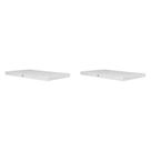 Conjunto com 2 Colchões Solteiro D23 188x88x15 Nuvem Casatema MadeiraOriginals Branco