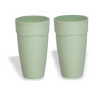 Conjunto Com 2 Copos Fresh Grande BPA Free Resistente 470 ml