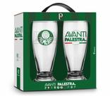 Conjunto com 2 Copos Munich - Tema Time Palmeiras - Brasfoot Conjunto com 2 Copos Munich - Tema Time Palmeiras - Brasfoot